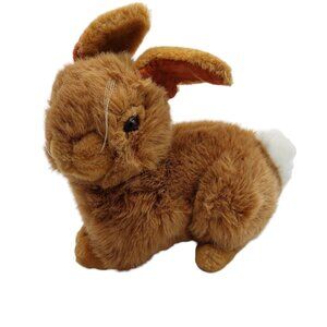 Chosun brown Bunny Rabbit Realistic Plush Stuffed Animal Toy 6” READ Easter